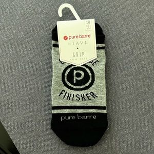 Pure Barre Challenge Finisher socks